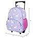 Wildkin Kids Rolling Luggage – Carry-On Size for School & Overnight Travel - Unicorn
