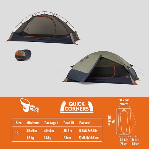 Kelty Late Start 1P Tent