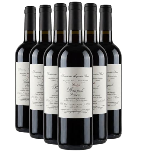 Banyuls Rancio Céleste tinto - Domaine Augustin Parcé - DOP - Languedoc Rosellón - Francia - Variedades de uva Grenache - 6x75cl