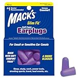 Mack's Safesound Soft Foam Slim Fit Earplugs - Pack of 10 Pairs