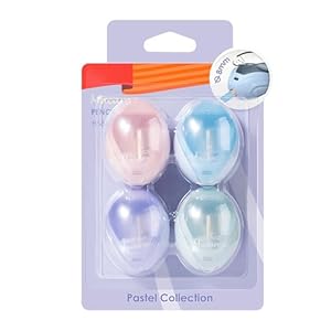 Taille-crayon Manuel Multicolore Compact