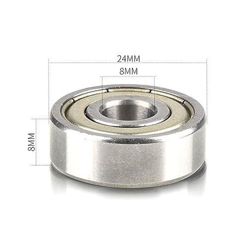 Roulements à billes miniatures 628-2RS ZZ pour la rénovation de vos rollers - 5