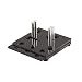 Produktbild CamKpell 70x60x30mm Mr. Grippy Carbon Gleitschutz RC Modell Lötvorrichtung XT60 / Deans T-Plug Bullet Hxt Lötwerkzeug - Schwarz