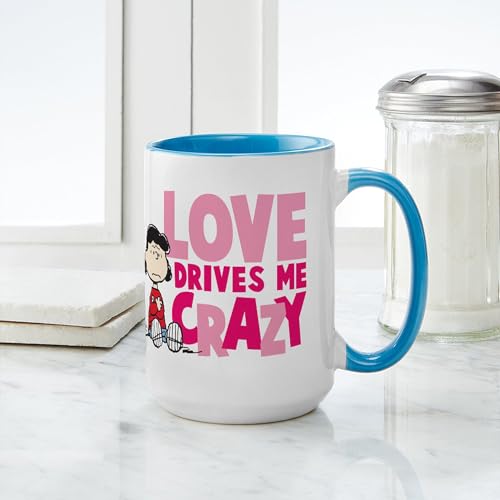 Taza de cerámica 15 oz CafePress Lucy Love miniatura 4