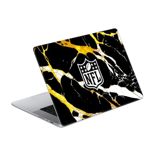 Skin MacBook Pro 16 A2485 NFL Bouclier Marbre par Head Case Designs