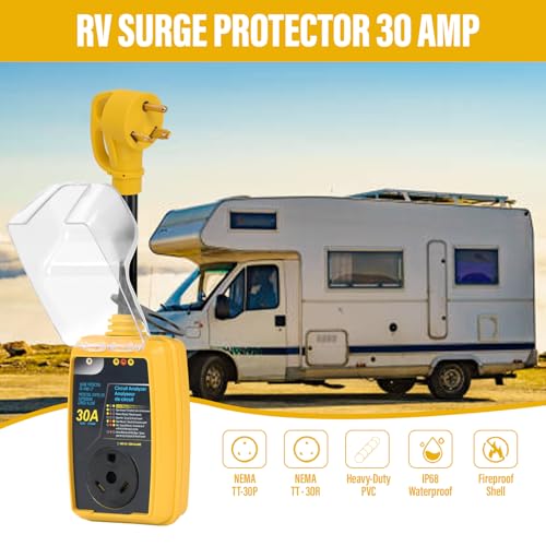 S7 RV SURGE PROTECTOR 30 Amp Rv Circuit Analyzer,Full Protection thumb #3