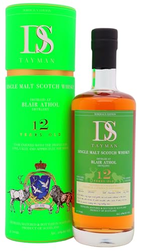 Blair Athol - DS Tayman Bordeaux Edition Single Malt Scotch - 2008 12 year old Whisky 70cl 46% ABV