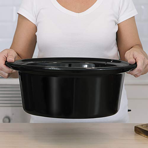 Cecotec Pentola per cottura lenta Chup Chup da 5,5 L, vaschetta ovale in ceramica,coperchio in vetro con guarnizione in silicone e un ricettario - immagine 6