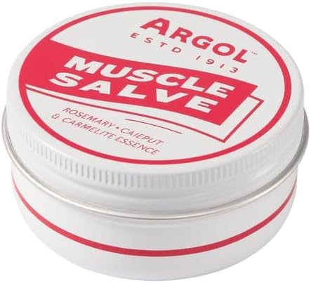Muscle Salve, Aromatherapy Balm for Tension Relief, Cooling & Warming Effect, Nourishing & Moisturizing, Vegan, Petroleum-Free, Responsible Packaging