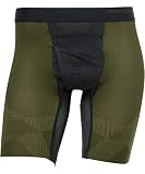 WACOAL MEN(ワコールメン) ボクサーパンツ はいて歩いて、カロリー消費アップ 【クロスウォーカー】 日本製 前開き ムレ軽減設計 インナーボトム 下着 WX5014 OV L