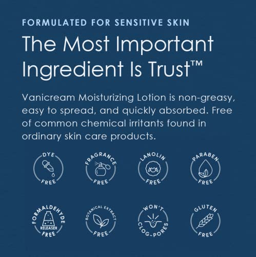 Vanicream Moisturizing Lotion With Pump Dispenser - 16 Fl Oz (1 Lb) – Formulated Without Common Irritants For Those With Sensitive Skin (Pack Of 12) #TOP4