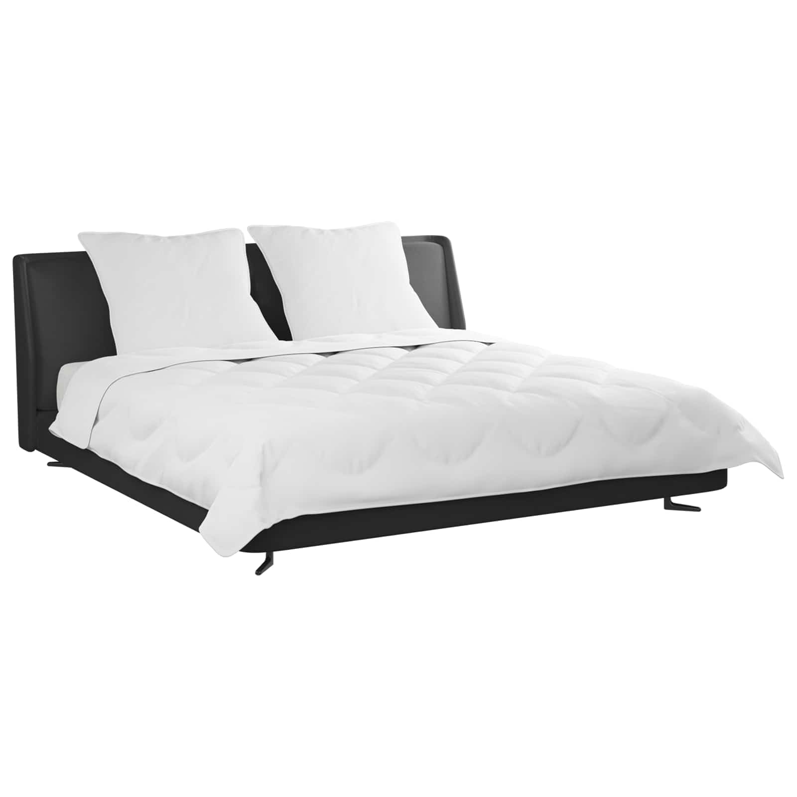 Generico Set di Piumoni 3 PCS Bianco Microfibra e Piuma D'Oca,Casa e Giardino,Biancheria,Lenzuola e Coperte,Bianco,11.36 kg,3378042