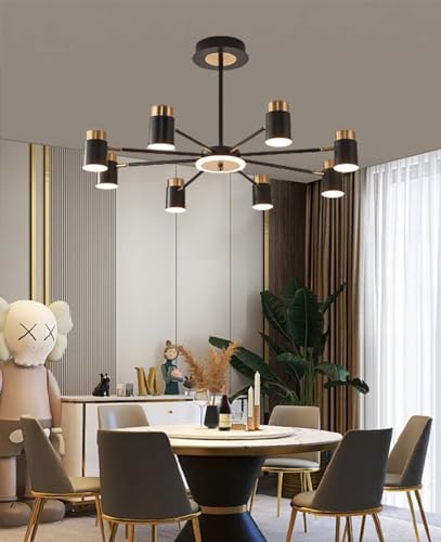 Lustre à intensité variable LED pour illuminer un salon sombre
