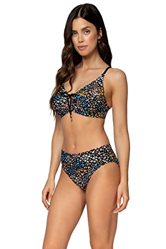 Sunsets Kauai Keyhole Swim Top, Sunbloom, 32E/30F/28G miniatura 4