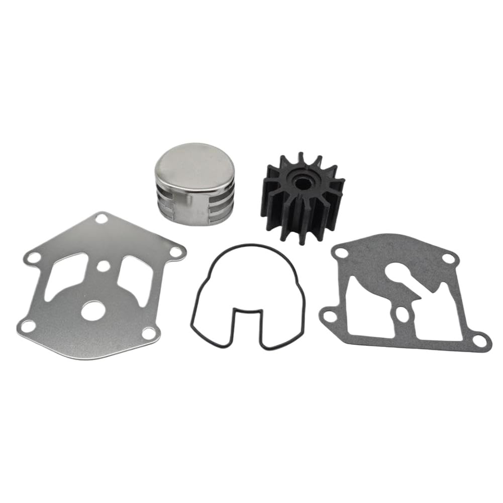 Kit Riparazione Pompa Acqua Fuoribordo Con Girante Compatibile Con OMC King | Adatto ai numeri di parte 3854661, 987253, 987743, 0987176, 03853654; Sostituisce Sterndrive 18-3469