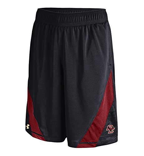 Under Armour NCAA Boston College Eagles Men's Microthread Sideline Training Short, Large, Black