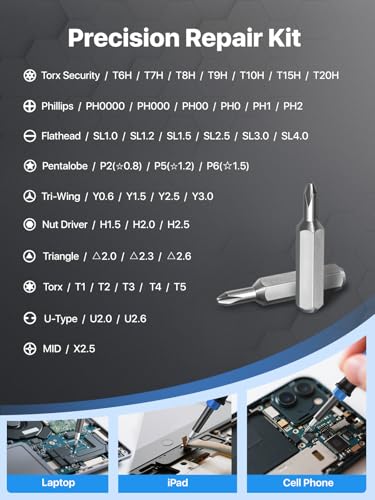52in1 Precision Screwdriver Set - $6.99 with code E4BC5583