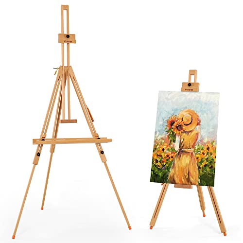 VISWIN Adjustable Height Tripod Painting Easel 51