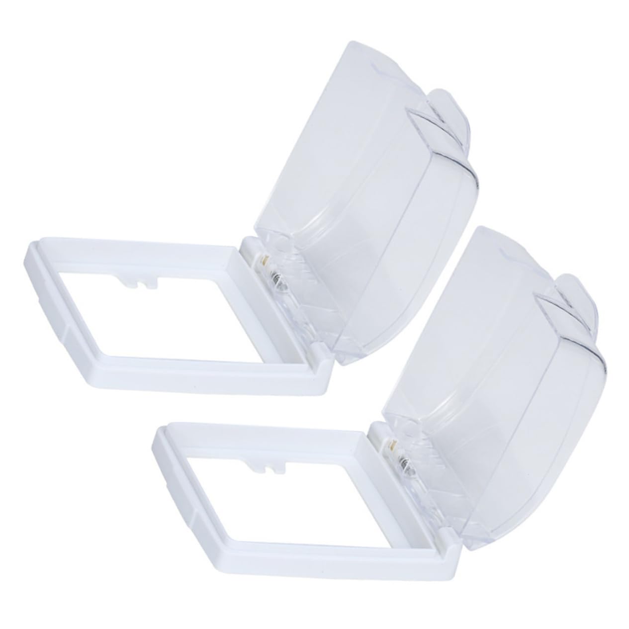 Angoily Door Access Shell 2pcs Doorbell Chime Cover Self-adhesive Doorbell Rainproof Cover