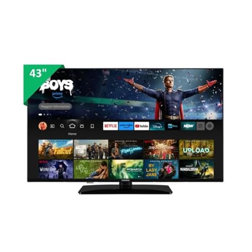 TELEFUNKEN TE40759B50V4F - TV 40 Pollici, Smart TV, DVB-T2, HEVC/H.265,