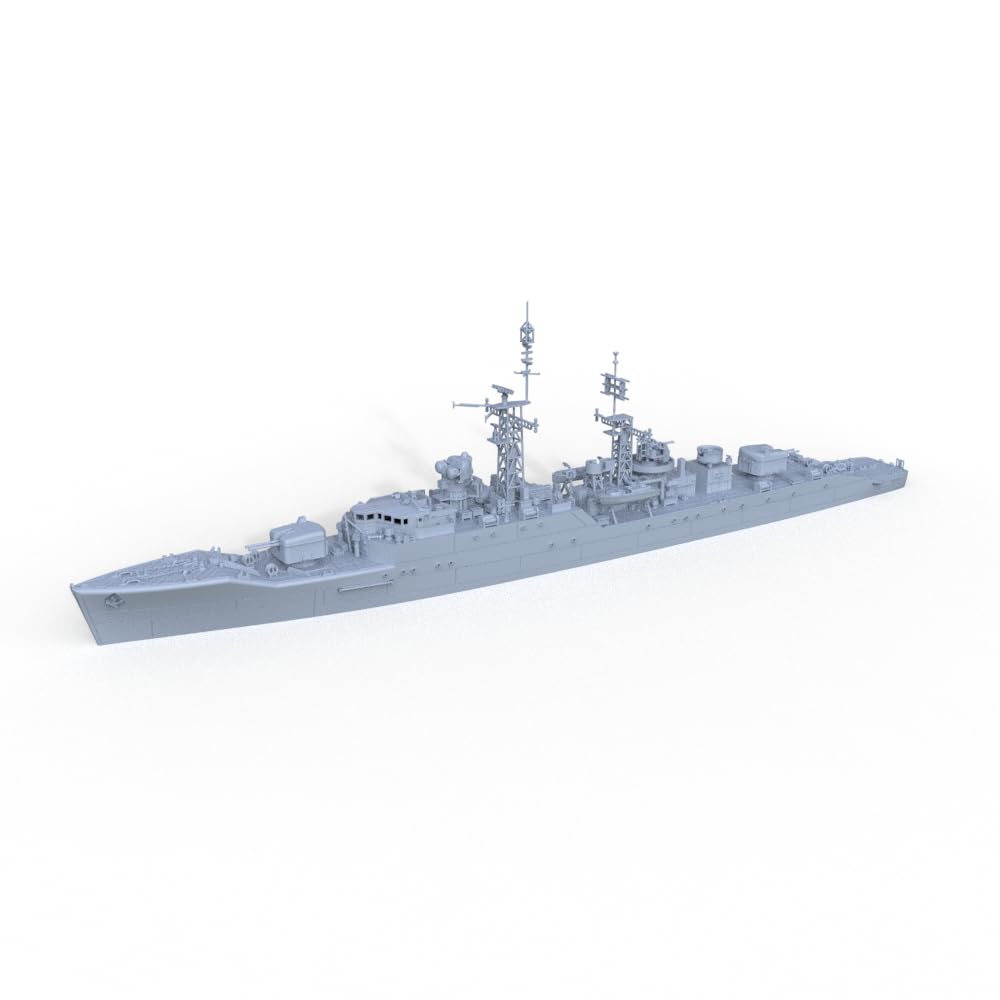 MRY-SFW SSC350631-A 1/350 zestaw do budowy modelu wojskowego brytyjska fregata klasy Leopard (F14) z segmentowym kadłubem