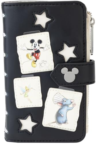 Loungefly Disney100th Anniversary Sketchbook Flap Wallet