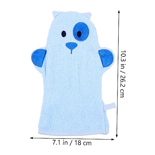 ERINGOGO 3 Pecas Luvas De Banho De Desenhos Animados Linda Luva De Banho De Bebê Estilo Animal Bonit