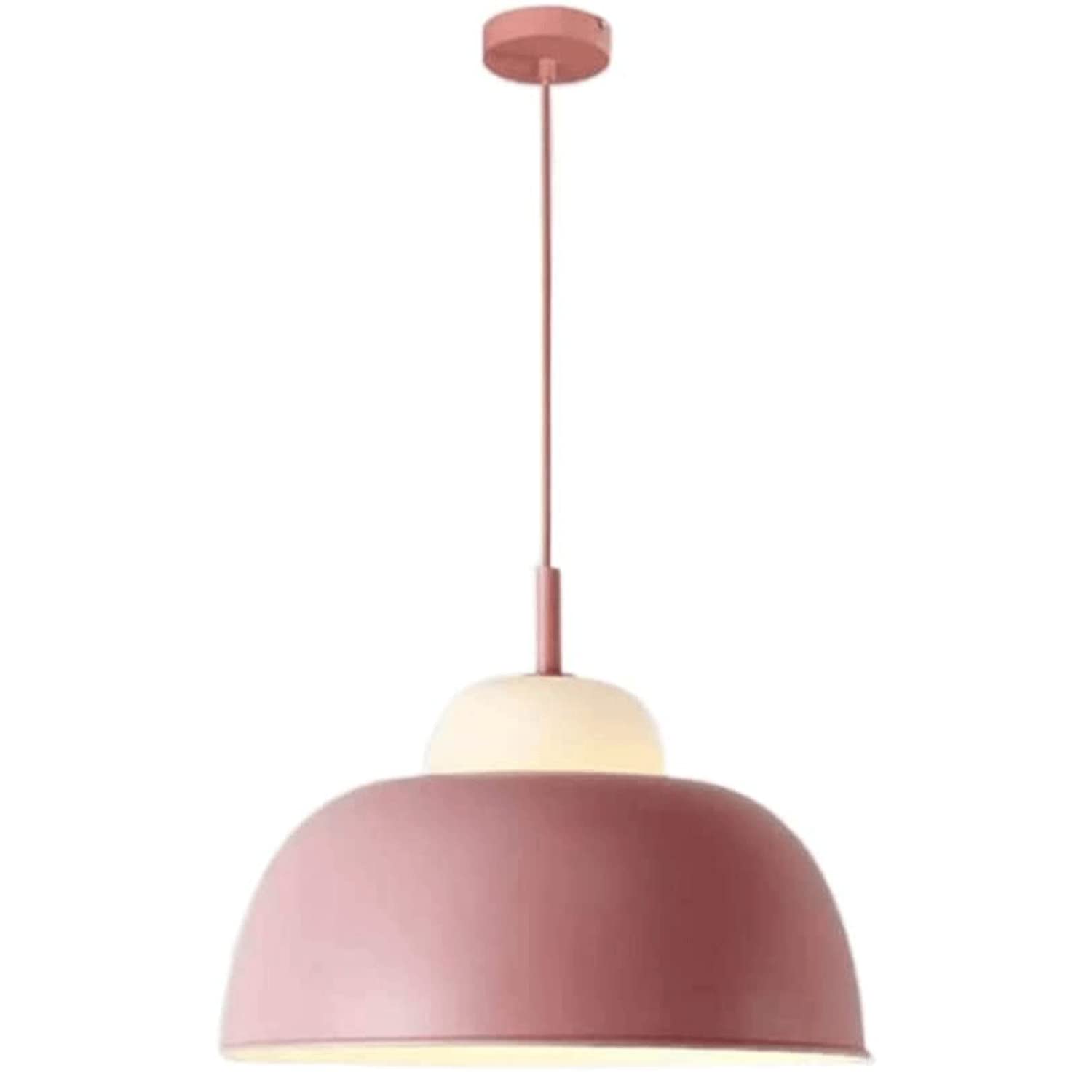 Nowoczesna, minimalistyczna żelazna lampa wisząca, 11,8-calowa oprawa wisząca z osłoną garnka, kolorowy abażur, lampa wisząca do oświetlenia wewnętrznego, żyrandol sufitowy do restauracji, salon