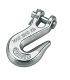 3 er Pack 3 x Parallelhaken / Gabel 8 mm 1300 kg max. Haken für Forstkette Rückekette Forsthaken Kettenhaken