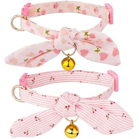 Gosknor Adjustable Bowtie Cat Collars Cover