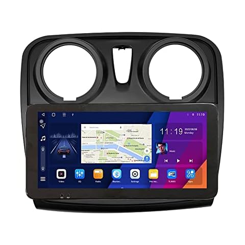 KUNFINE 10.33" Carplay&Android Auto Android Autoradio Coche Cover