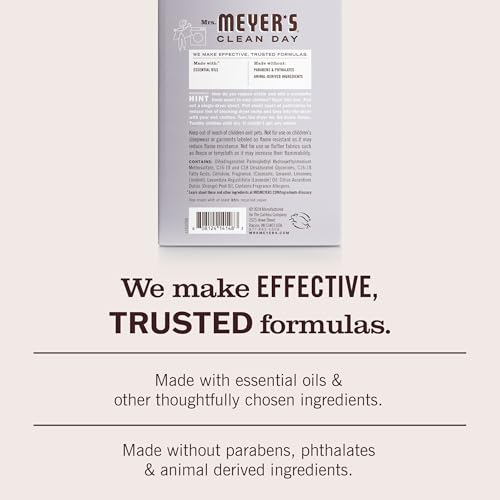 MRS. MEYER\'S CLEAN DAY Dryer Sheets, Lavender, 80 ct - Thumbnail 5