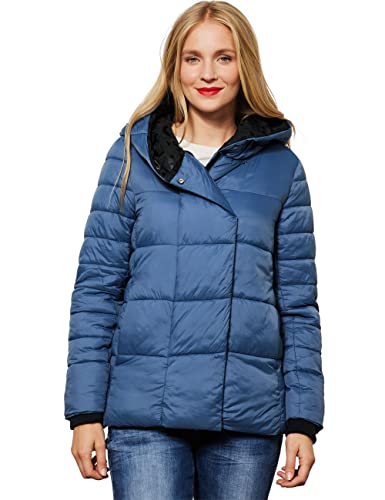 Preisvergleich Produktbild STREET ONE Damen A201723 Winterjacke, Stormy Blue, 42