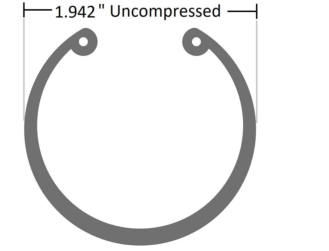 SR 300-175 - 1-3/4'' Internal Snap Ring - Tru-Arc Type 1.942'' Uncompressed (4 Pack)