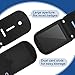 Sadnyy Police Badge Holder Neck Chain Leather Badge Security Card Holder with Inside ID Storage for Police, Firefighter, Detective(Rectangle)