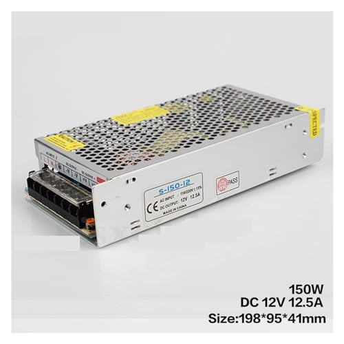 Transformador LED 12V y adaptador AC 220V a DC 12V para tiras de luces 6