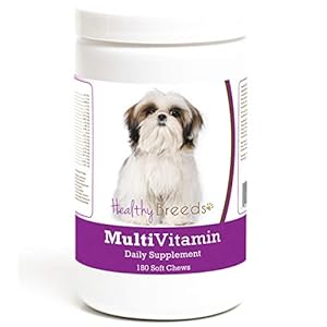 Healthy Breeds Shih Tzu Multivitamin Soft Chew for Dogs 180 Count