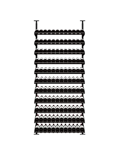 Soporte para botellas Ultra Wine Racks negro mate 121 botellas miniatura 3