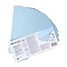 Produktbild Westcott Trennstreifen 100 Stück Pastellblau | Robuste Heftstreifen 190g/m² für A4 Ordner | Trennblätter 10,5 x 24 cm | Register mit 2-fach-Lochung für DIN-A4 Dokumente | E-733319 00