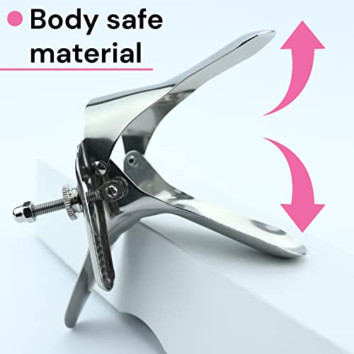 Metall Vaginale Dilator Spekulum für frauen Vaginal spreizer ⌀ 11cm Vaginal Speculum Spreizer Frauenarzt Anal tunnel Schamlippenspreizer frauen groß Anal dilator FOPS I09-1