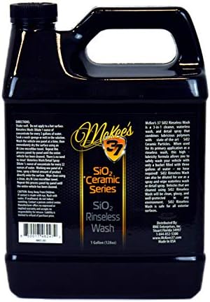McKee's 37SiO2 Rinseless Wash (Hyper Concentrated Rinseless/Waterless Solution), 128 fl. oz.