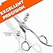 Sirabe HIGH-END Professional Hair Cutting Scissors Shears - Ultra Sharp Blades for Precise Cutting - Barber Shears Haircut Scissors 440C Stainless Steel for Salon Hairstyling & Home Hairdressing