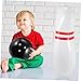 OHPHCALL Educational Boys and Girls Bowling Toy Inflatable Bowling for Indoor Play Interaction