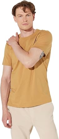 AC&Co/Altınyıldız Classics Slim Fit Dar Kesim%100 Pamuk Bisiklet Yaka Kısa Kollu Tişört