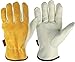 Produktbild Handschuhe Arbeitshandschuh Leder, Weinlese-Motorrad-Handschuhe, Geeignet for Motorrad im Freien Reiten, Handschuhe Garten (Farbe: weiß, Größe: mittel) fangkai77 (Color : White, Size : Medium)