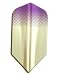 5 Sets #32425 AmeriThon Purple Tint To Silver Dart Flights