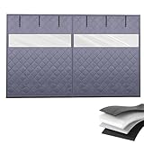 isolation mur garage 1 euro Tissu Oxford imperméable et durables : Ce rideau de porte isolant en coton Wintern est fabriqué en tissu Oxford épais et résistant à l'usure, bloquant efficacement le vent, la pluie et la poussière, et facile à nettoyer