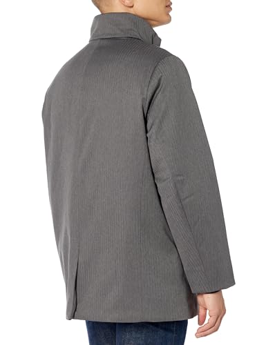 DKNY Mens Padded Straight Coat2