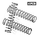 GUNGY Druckfeder Edelstahl Feder Druckfedern 90mm Drahtdurchmesser 2,2mm Innendurchmesser 16mm Länge 90mm Maximale Federkraft 9,45kg 4 Stück