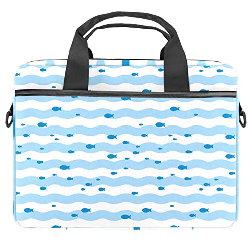 Maletín portátil 13.3 pulgadas Blue Wave Tiddler multicolor para la universidad y el trabajo
